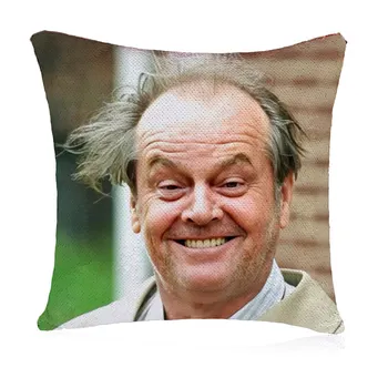 Štai Johnny Jack Nicholson china pagalvę |Pagalvėlė Padengti su Blizgančiais Pagalvę Padengti magija pagalvė